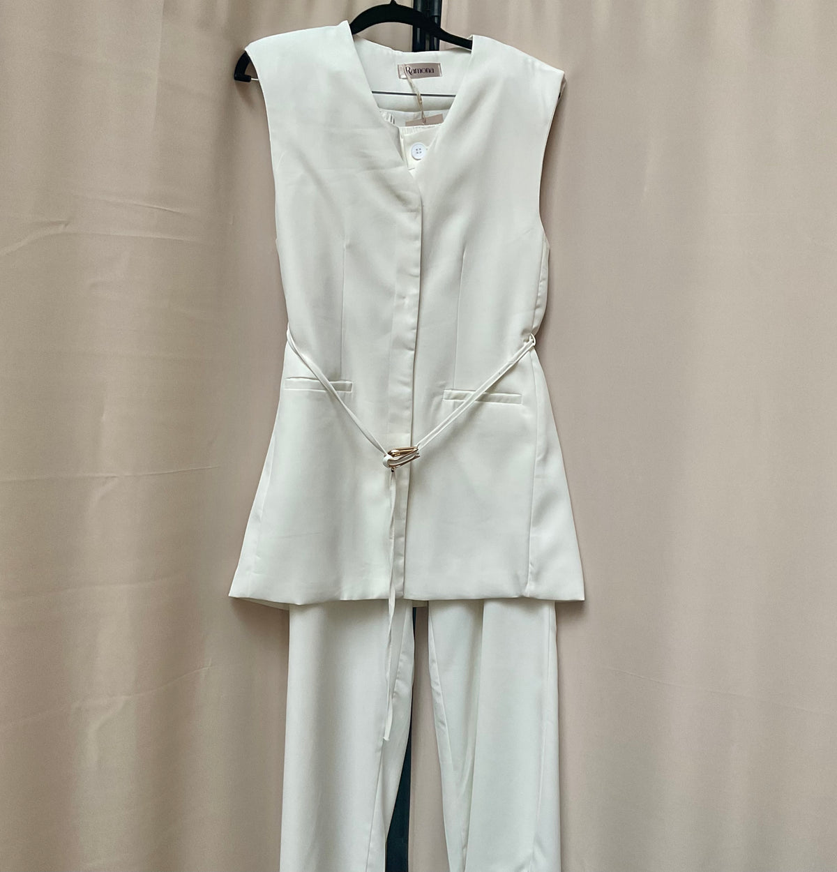 Conjunto con cinto
