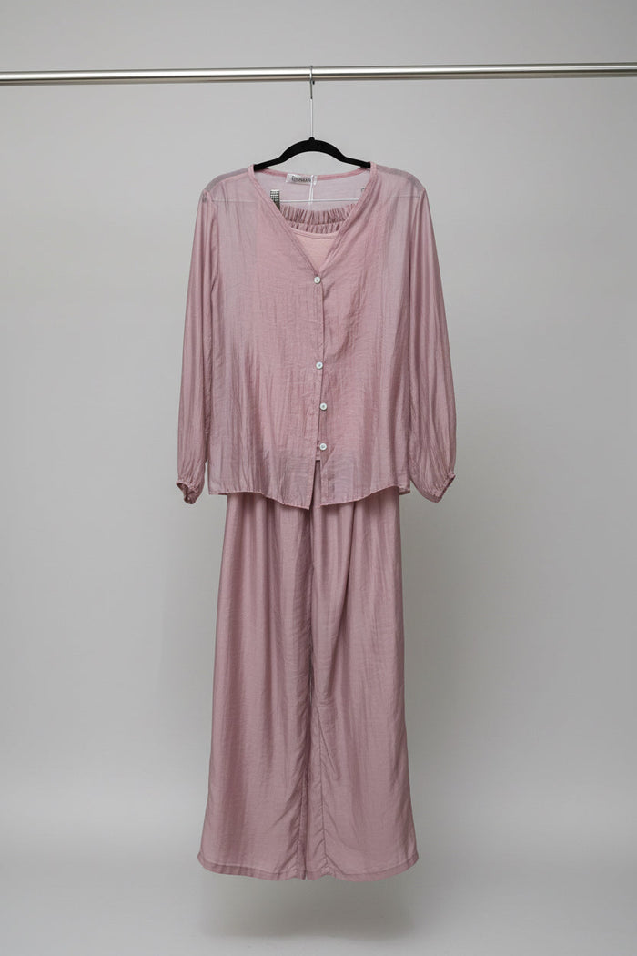 Conjunto Rosa Serena