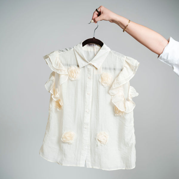 Blusa varias flores