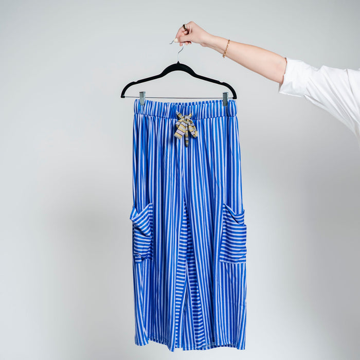 Pantalón rayas ligero