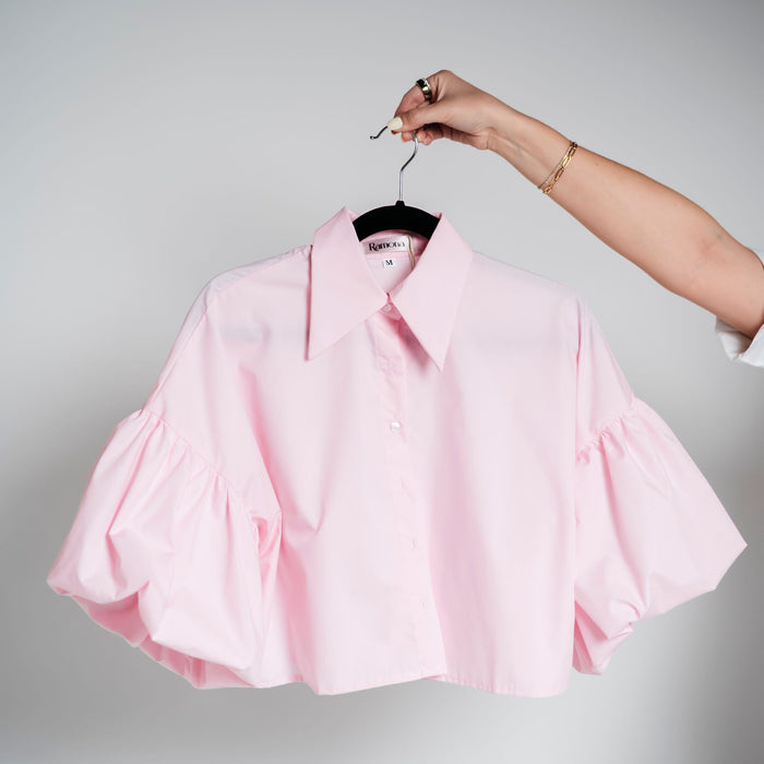 Blusa mangas globo