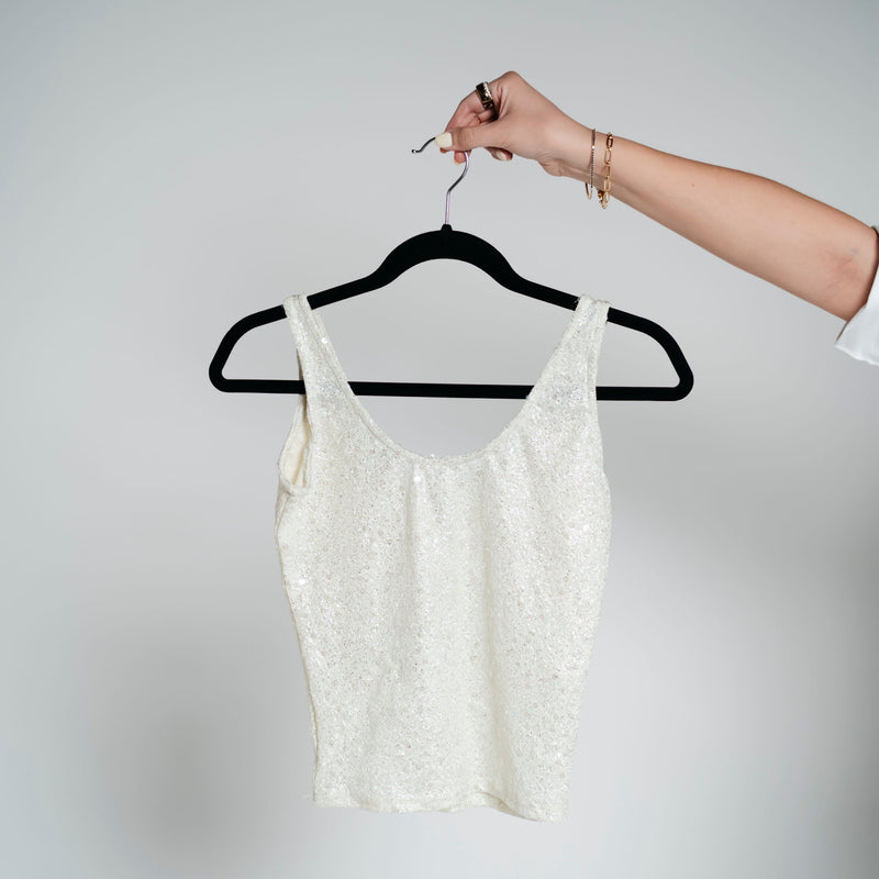 Blusa tirantes brillos