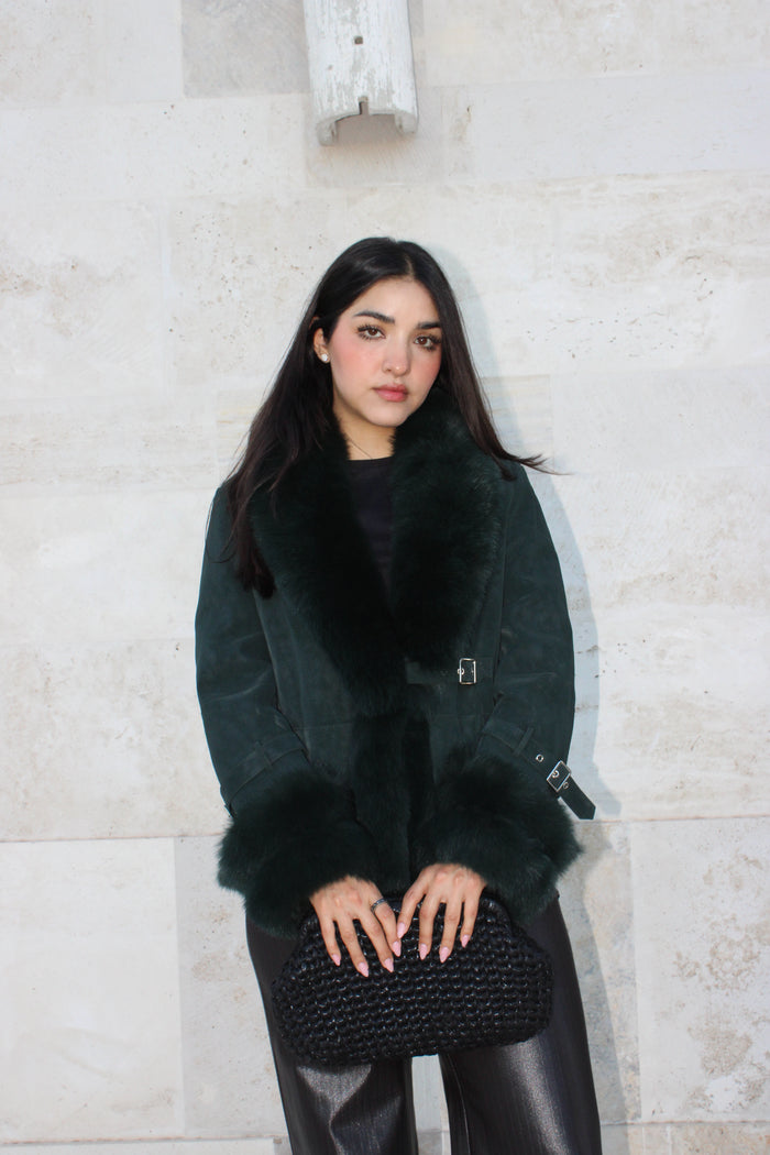 Cazadora Verde Con Fox