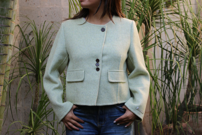 Abrigo Cashemere Hueso