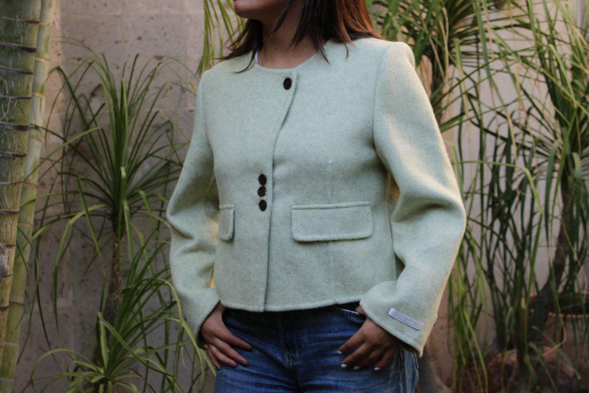 Abrigo Cashemere Hueso