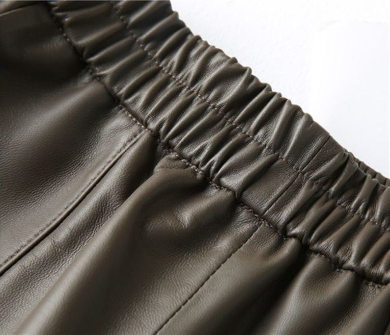 Short piel de cordero