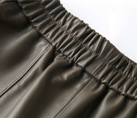 Short piel de cordero
