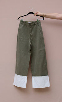 Pantalón Verde Dobles