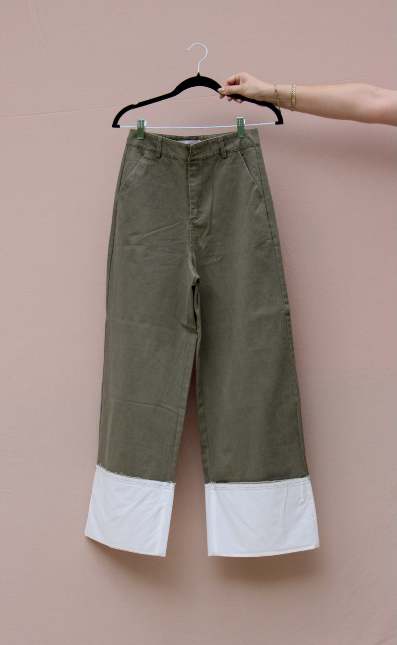 Pantalón Verde Dobles