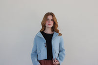 Abrigo Cashemere Azul