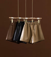 Short con cintura de resorte fruncido